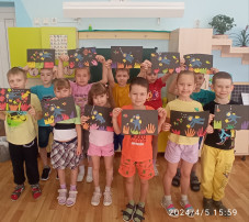 Увлекательное занятие по аппликации в группе №2 Увлекательное занятие по аппликации в группе №2.